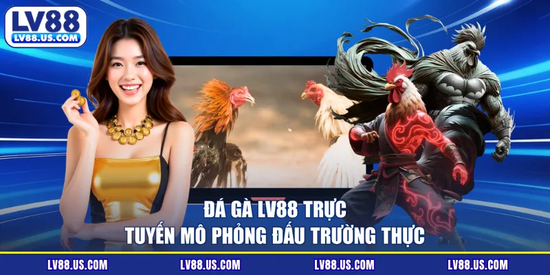 Đá gà LV88 trực tuyến mô phỏng đấu trường thực