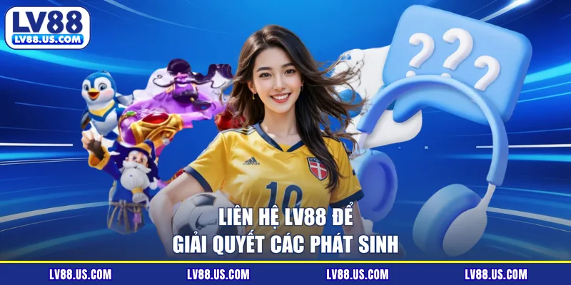 Liên hệ LV88 để giải quyết các phát sinh
