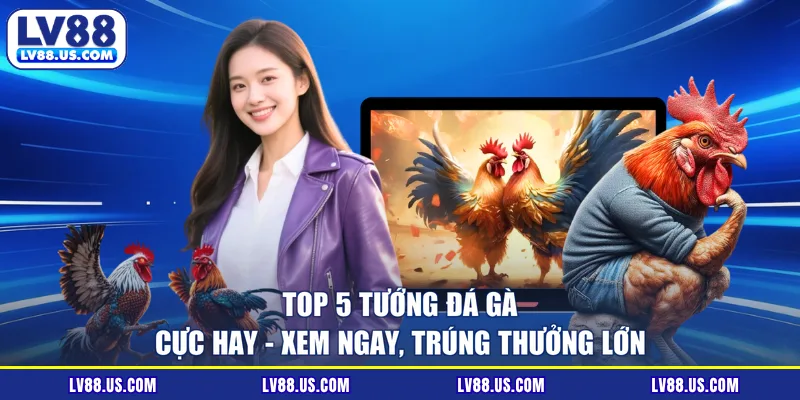 Top 5 Tướng Đá Gà Cực Hay - Xem Ngay, Trúng Thưởng Lớn